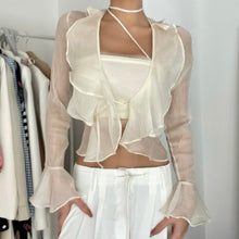 Load image into Gallery viewer, Sheer Chiffon Cardigan
